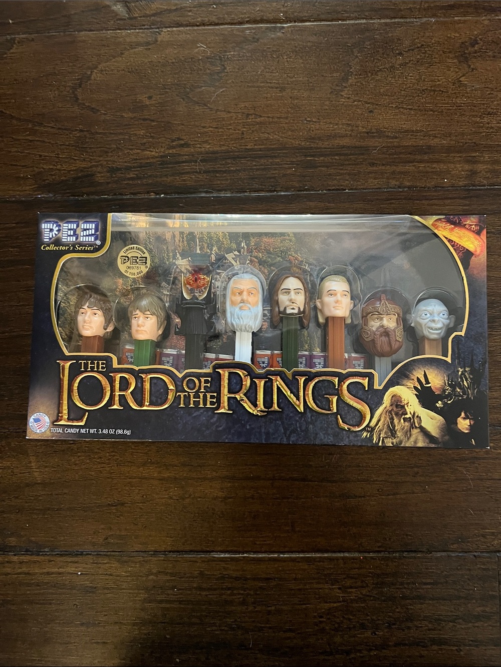 The Lord of the Rings Collector Series Candy Dispenser Set - Multicolor PEZ